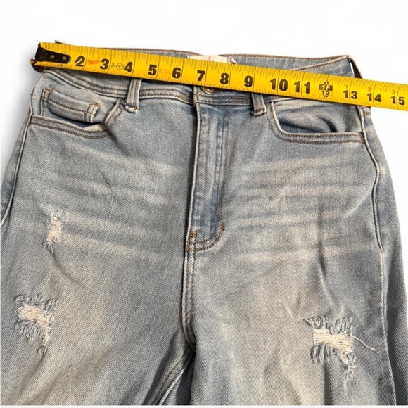 Women’s Cello Distressed, Super Flare Jeans. Size 5 - Picture 5 of 6